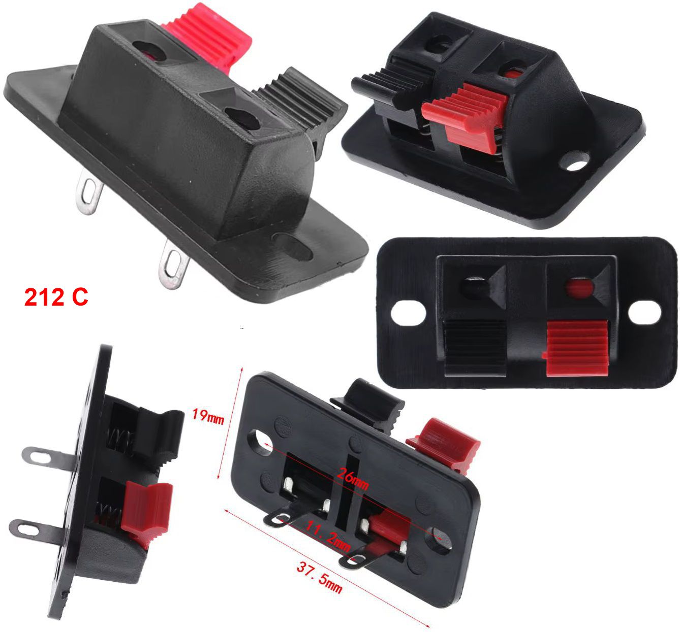Conector altavoz 212 C
